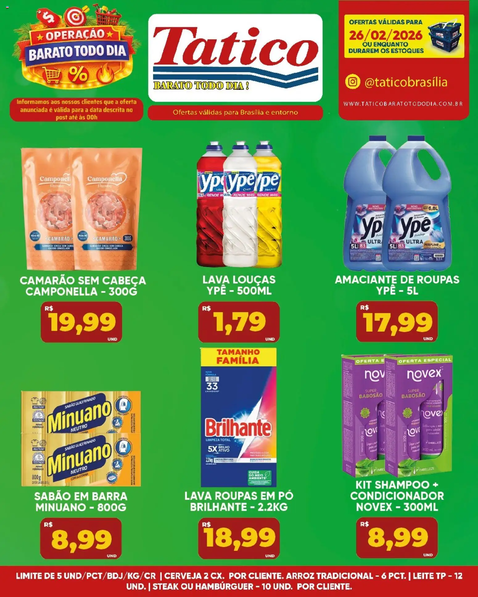 Tatico Folheto - válido de 26.02.2026 | Página: 21 | Produtos: Perfume, Sabão, Amaciante de roupas, Hambúrguer