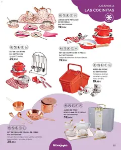 Vista previa de El Corte Inglés catálogo Juguetes, nuevo folleto de la tienda, válido en México a partir del 27.10.2025 | Página: 93 | Productos: Juego, Espumadera, Té, Olla