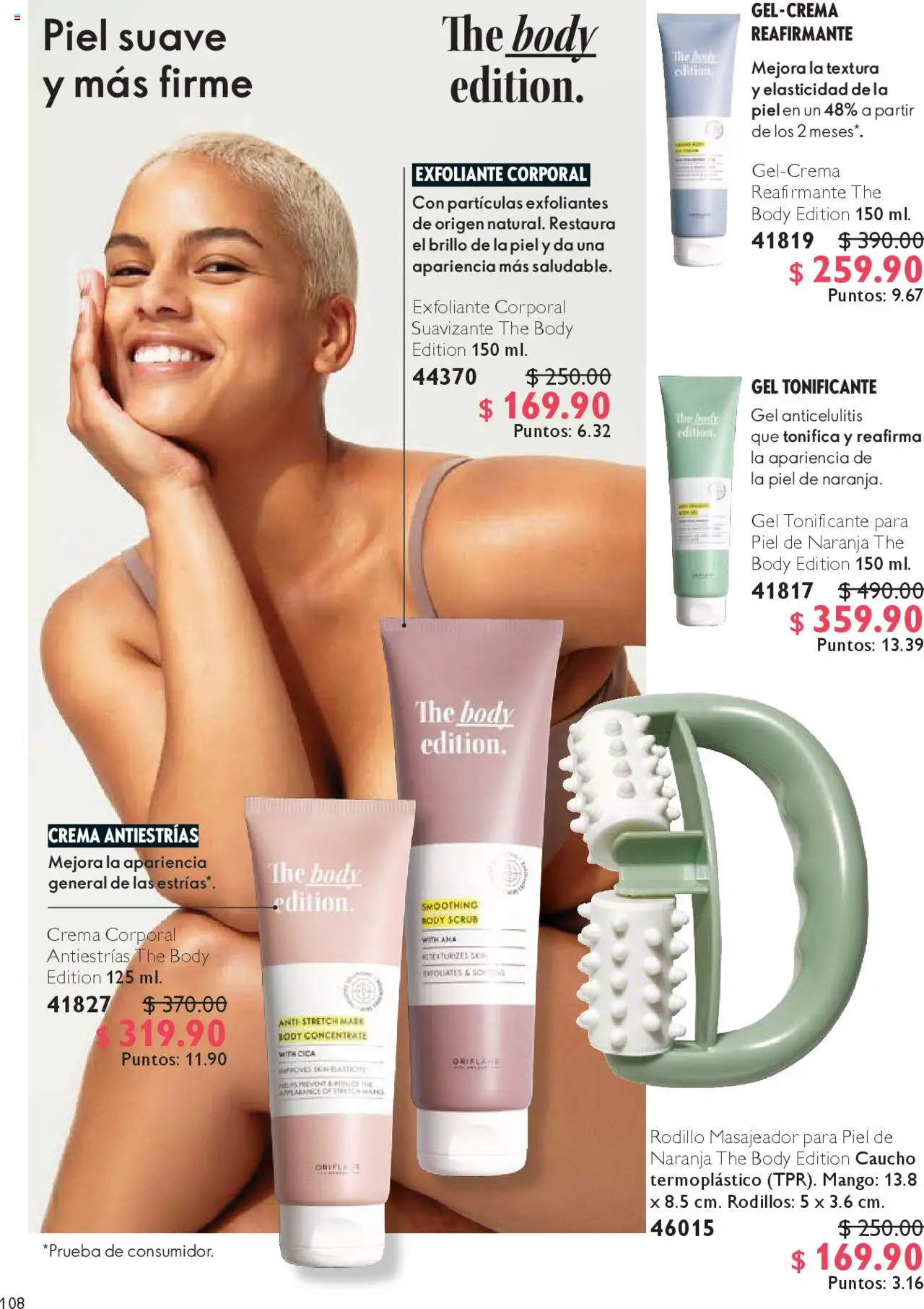 Nuevas ofertas de Oriflame válidas en toda la República Mexicana desde el 04.10.2025. ¡Encuentra las mejores ofertas en Oriflame - Campaña 14 2025! | Página: 108 | Productos: Crema, Exfoliante corporal, Mango, Body