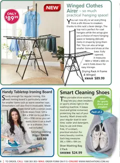 Preview of Innovations Catalogue Autumn 2026 - valid from 28.01.2026 | Page: 6 | Products: Blouse, Sneakers, Laundry, Portable