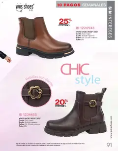 Vista previa de Price Shoes - Catálogo - 10 Pagos sin Intereses, nuevo folleto de la tienda, válido en México a partir del 14.10.2025 | Página: 91 | Productos: Hebillas