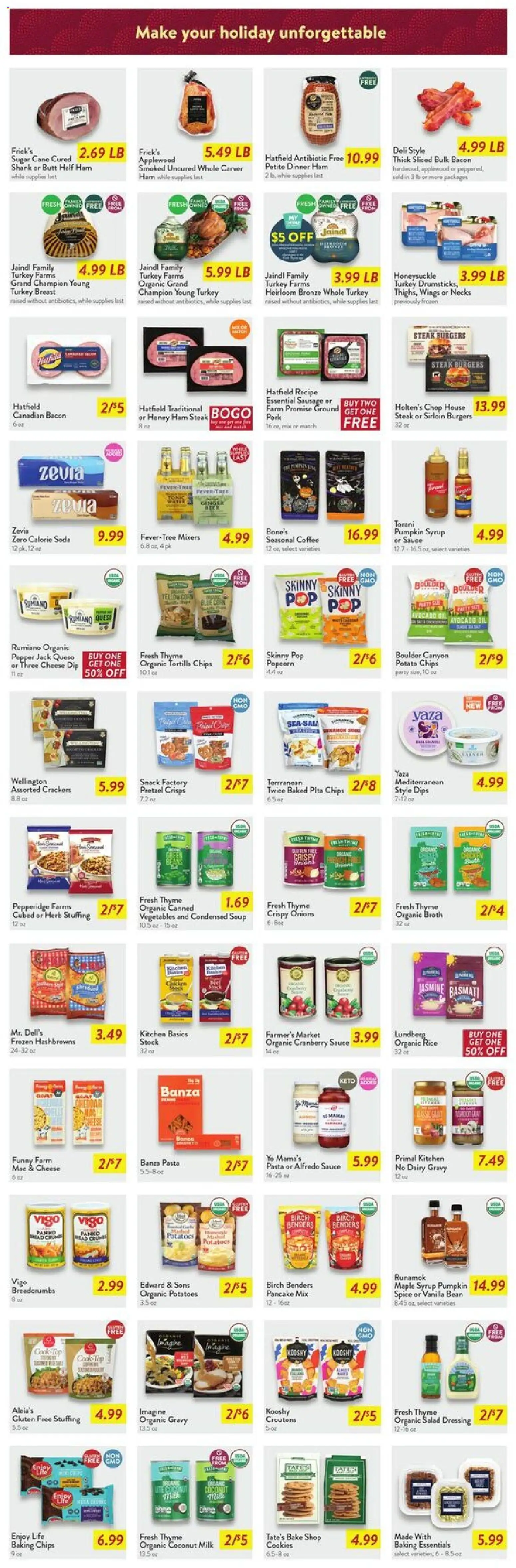 Fresh Thyme Weekly Ad - IA - valid from 12.11.2025 | Page: 6 | Products: Cheese, Coffee, Rice, Pepper