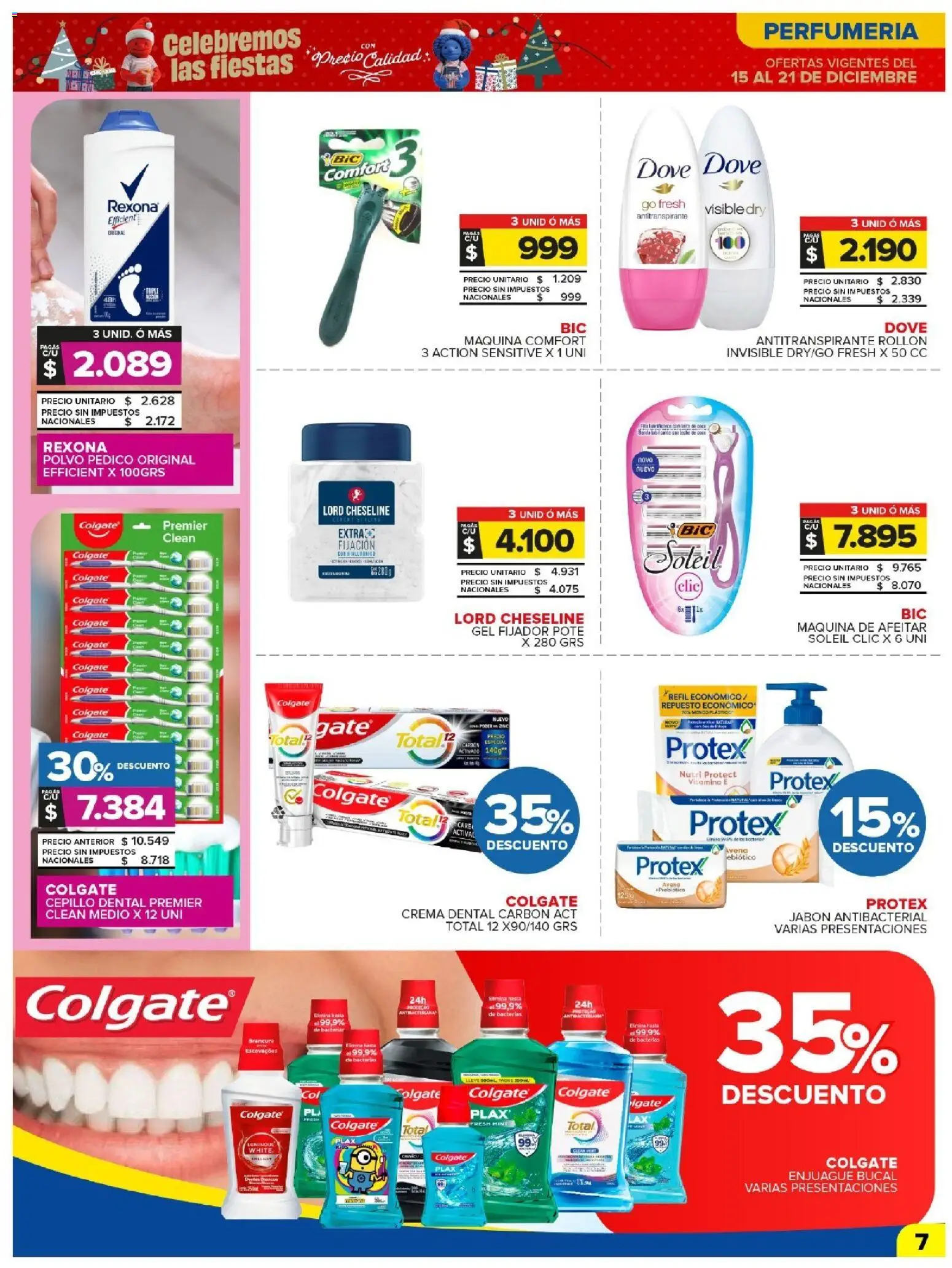 Carrefour Maxi catálogo │ válido desde el 15.12.2025 | Página: 10 | Productos: Maquina de afeitar, Polvo, Fijador, Antitranspirante