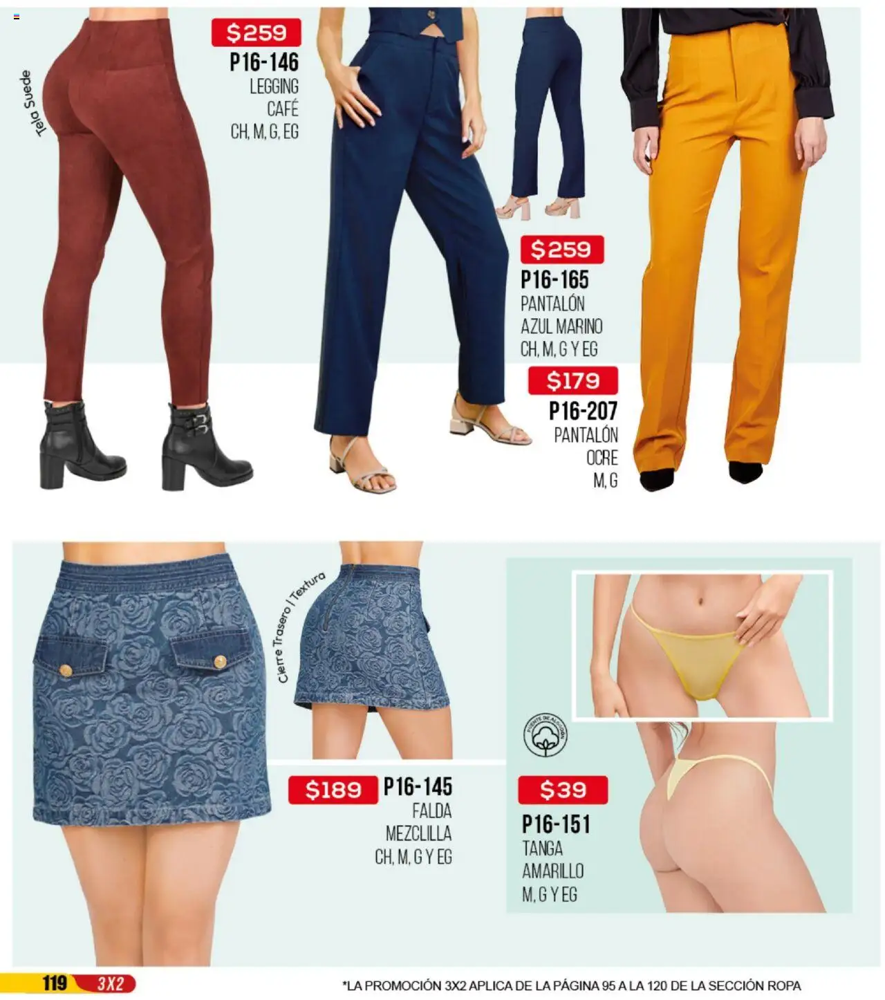 Nuevas ofertas de Cklass válidas en toda la República Mexicana desde el 13.08.2025. ¡Encuentra las mejores ofertas en Cklass - Catálogo Remate Total Ropa! | Página: 120 | Productos: Café, Ropa, Falda