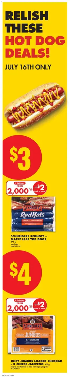 Preview of No Frills weekly flyer / circulaire from shop No Frills valid from 10.07.2025