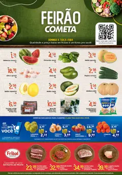 Cometa Supermercados - Ofertas Feirão - Pré-Visualização do folheto da loja Cometa Supermercados, válido de 22.02.2026