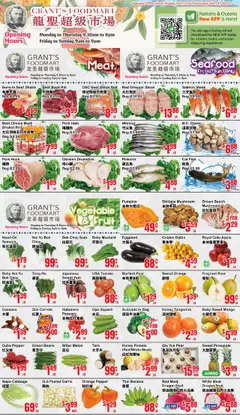 Preview of Oceans flyer - Grant’s Foodmart from shop Oceans valid from 03.10.2025