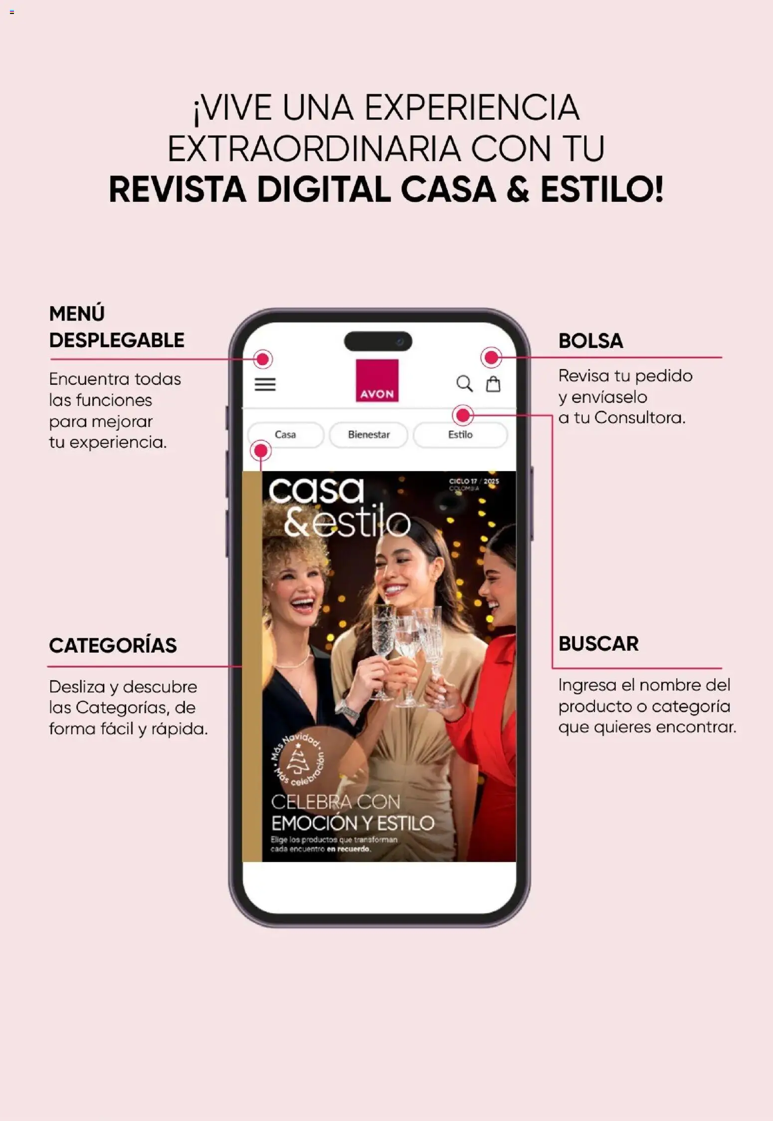 Avon revista - valida desde el 01.12.2025 | Página: 2 | Productos: Magdalena, Bolsa
