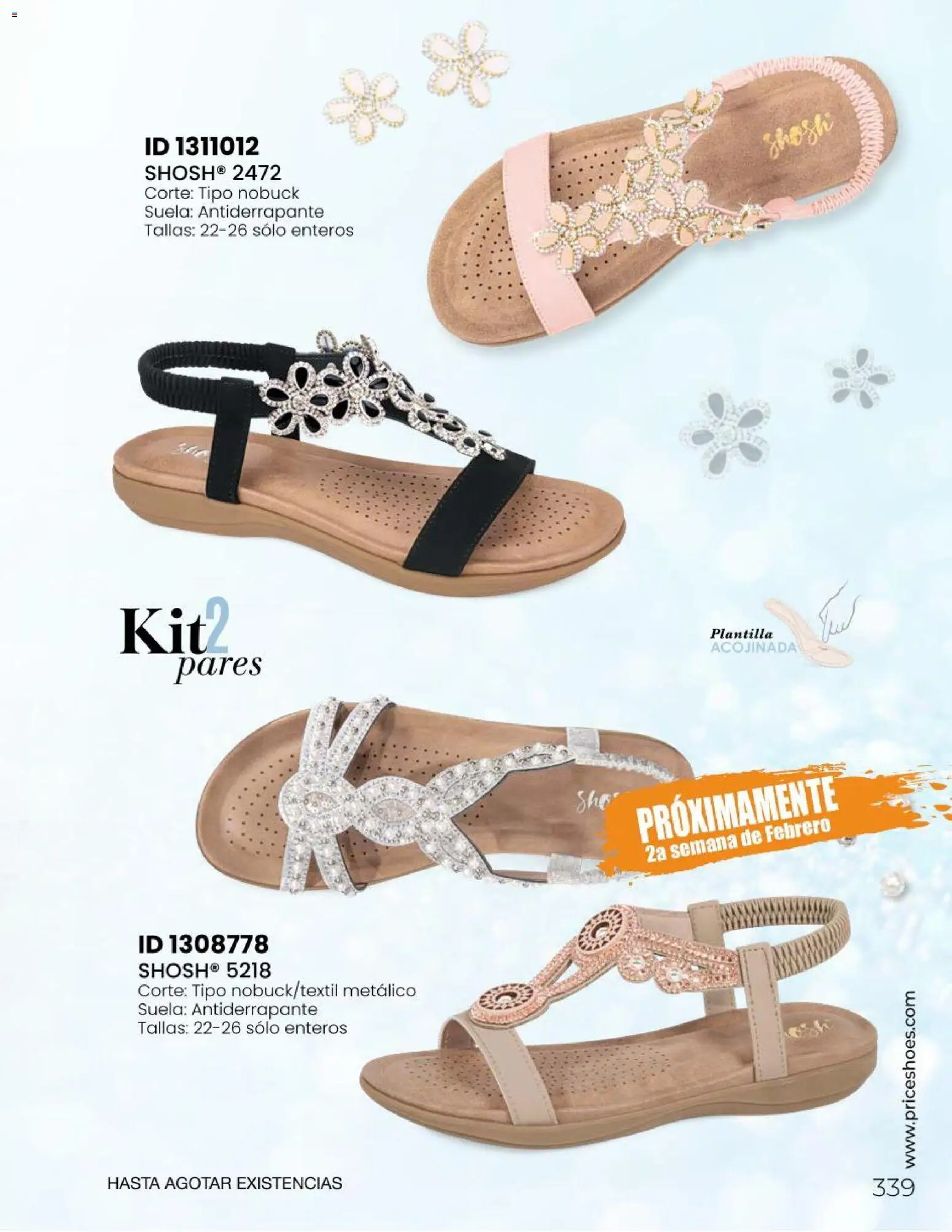 Nuevas ofertas de Price Shoes válidas en toda la República Mexicana desde el 31.01.2026. ¡Encuentra las mejores ofertas en Price Shoes Catálogo Sandalias ! | Página: 339