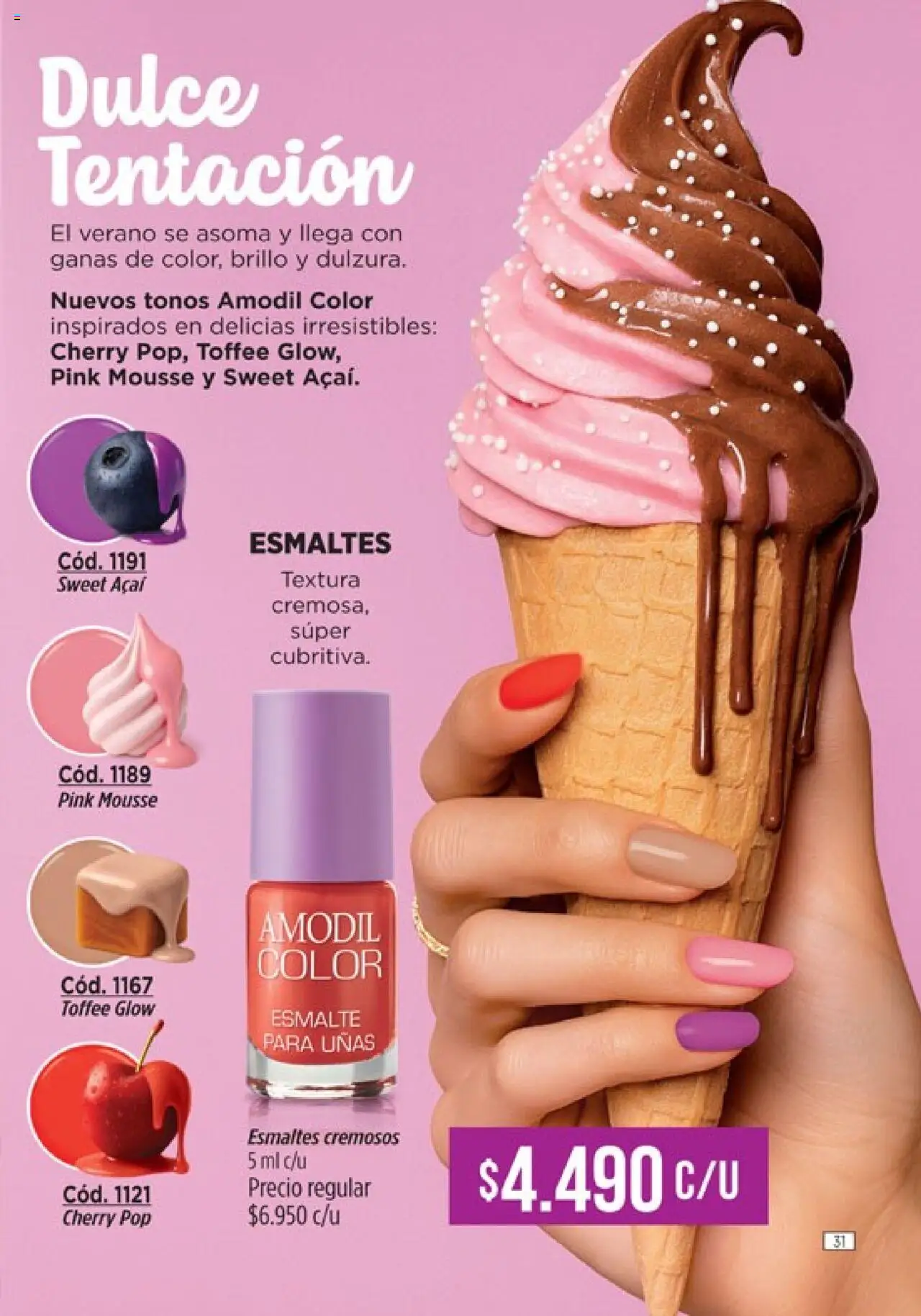 Catálogo Amodil Campaña 16 │ válido desde el 01.10.2025 | Página: 31 | Productos: Brillo, Mousse