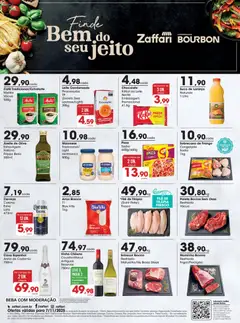 Zaffari - Ofertas - RS - Pré-Visualização do folheto da loja Zaffari, válido de 07.11.2025 | Página: 1 | Produtos: Maminha, Tilápia, Pizza, Vinho