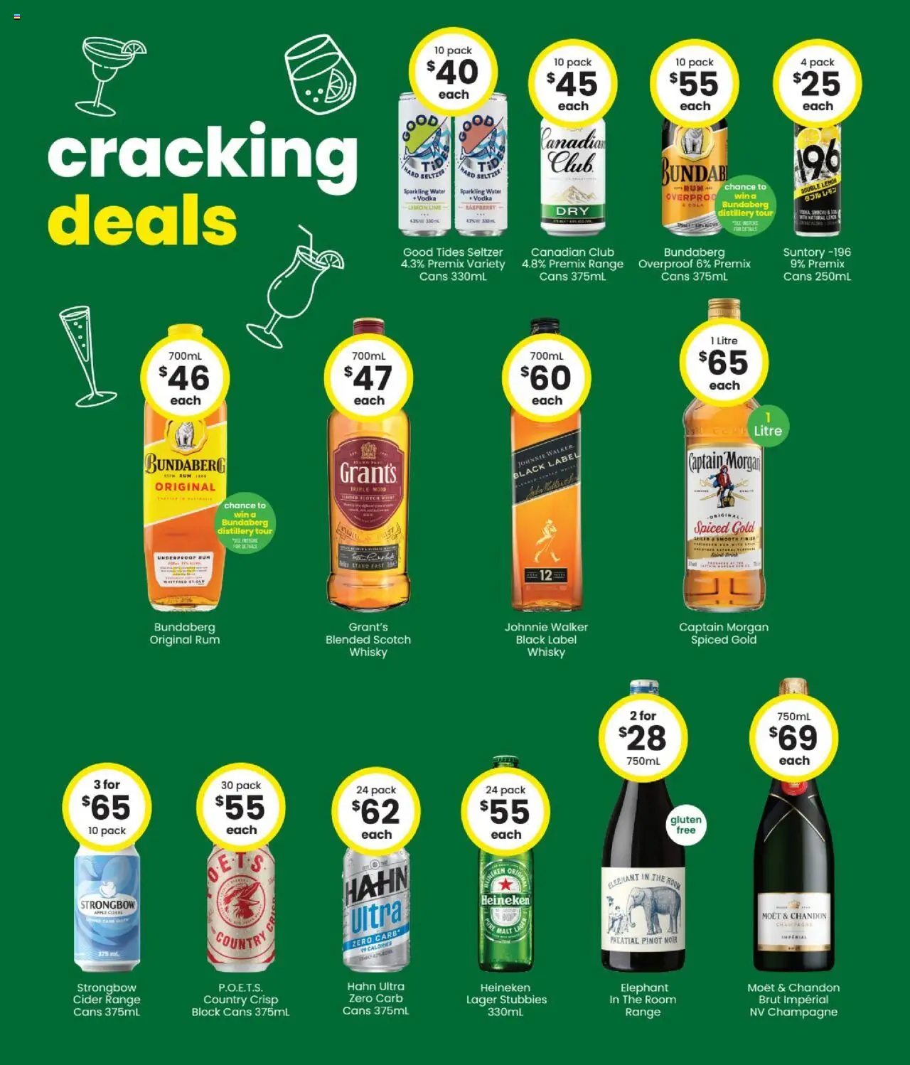 The Bottle-O catalogue - valid from 15.09.2025 | Page: 2 | Products: Rum, Water, Lime, Raspberry