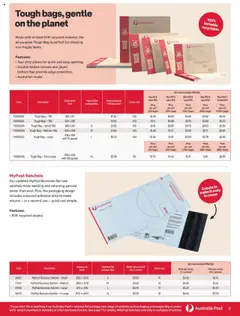 Preview of Australia Post  Catalogue  - valid from 18.02.2025 | Page: 3 | Products: Bag, Strip