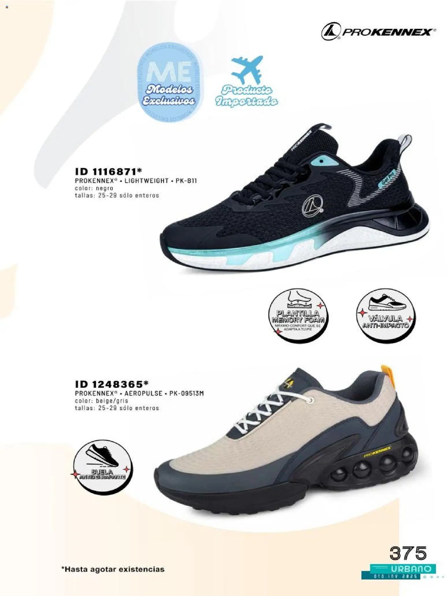 Nuevas ofertas de Price Shoes válidas en toda la República Mexicana desde el 04.12.2025. ¡Encuentra las mejores ofertas en Price Shoes catálogo Urbano! | Página: 375 | Productos: Válvula