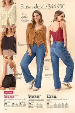Leonisa - Catálogo -  Vista previa de la revista de la tienda Leonisa valido desde el 01.02.2026 | Página: 158 | Productos: Jean, Mostaza, Blusa, Café