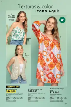 Leonisa - Catálogo principal -  Vista previa de la revista de la tienda Leonisa valido desde el 01.10.2025 | Página: 191 | Productos: Camiseta, Vestido, Chaleco