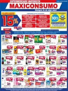 Vista previa Maxiconsumo ofertas válido desde el 11.08.2025