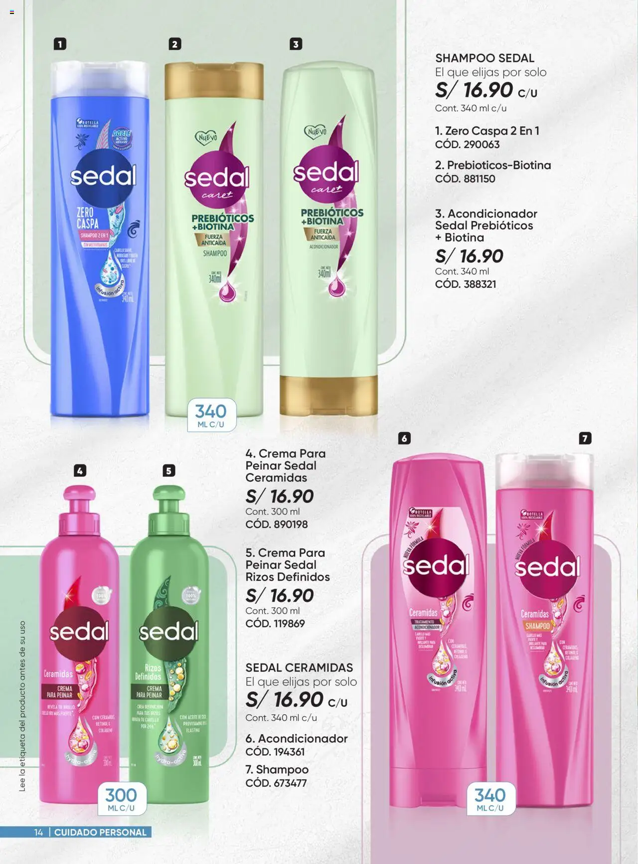 Catálogo Azzorti válido desde 29.09.2025 | Página: 14 | Productos: Shampoo, Aceite, Té, Crema