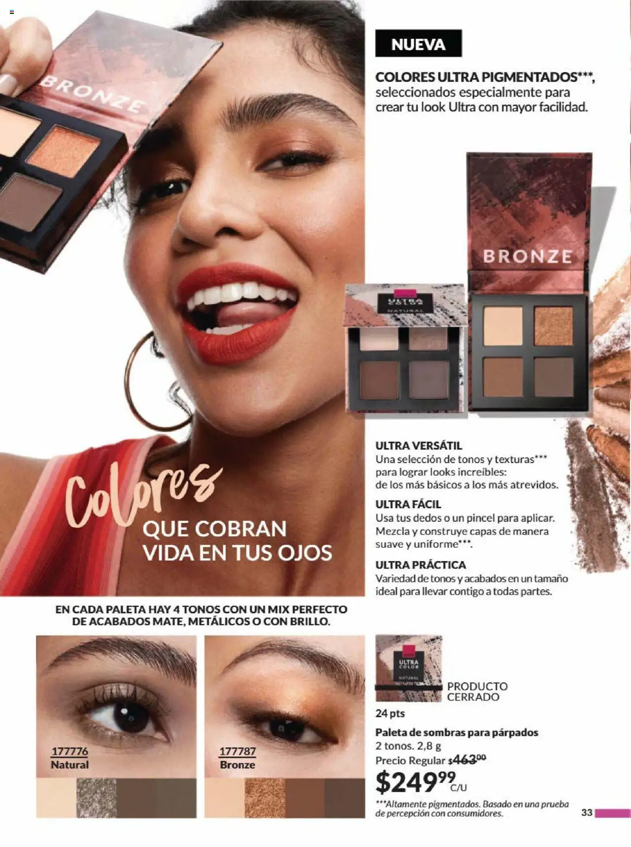 Nuevas ofertas de AVON válidas en toda la República Mexicana desde el 09.08.2025. ¡Encuentra las mejores ofertas en AVON - Campaña 13 2025! | Página: 42 | Productos: Pincel, Paleta