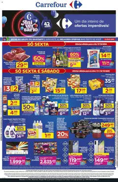 Carrefour - Ofertas Fim de semana - Pré-Visualização do folheto da loja Carrefour, válido de 17.10.2025