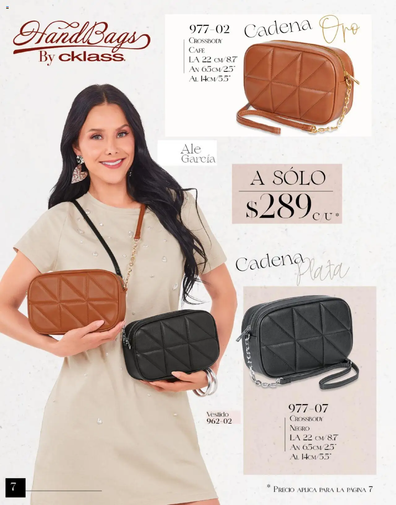 Nuevas ofertas de Cklass válidas en toda la República Mexicana desde el 14.07.2025. ¡Encuentra las mejores ofertas en Cklass catálogo Bolso! | Página: 8 | Productos: Café, Vestido, Cadena