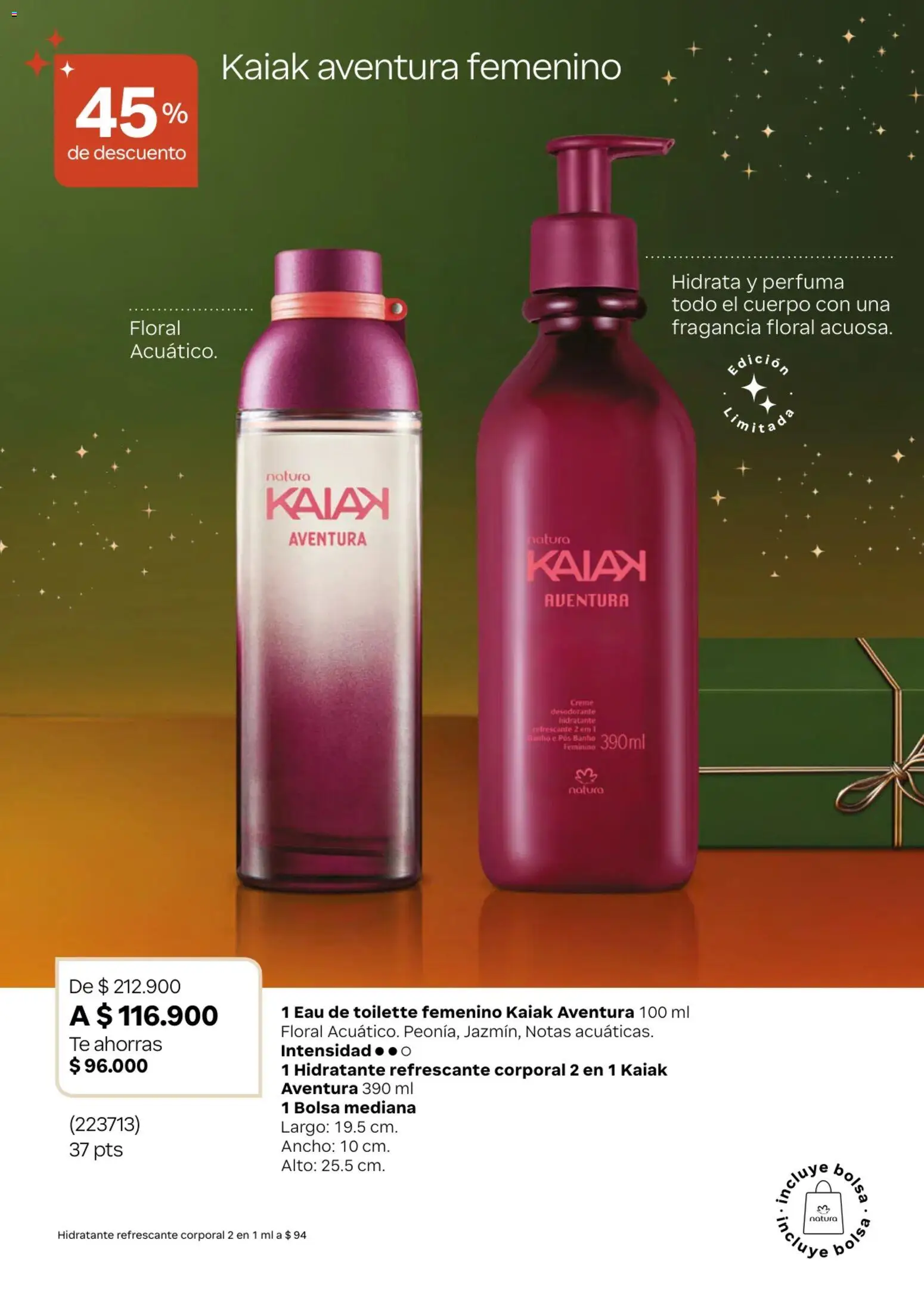 Natura revista - valida desde el 13.11.2025 | Página: 19 | Productos: Té, Fragancia, Eau de toilette, Desodorante
