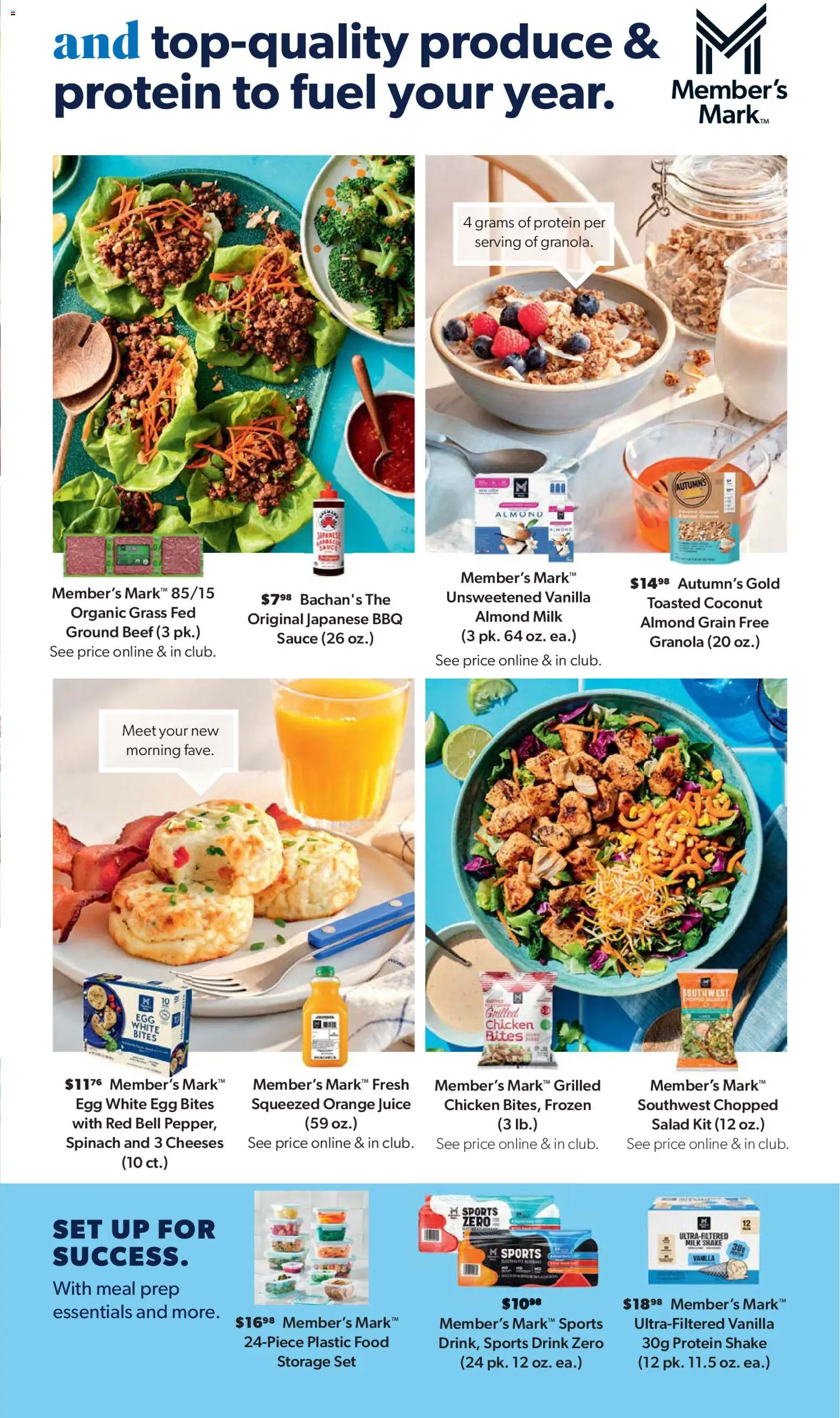Sam's Club Instant Savings Book January - valid from 02.01.2026 | Page: 27 | Products: Spinach, Juice, Beef, Salad