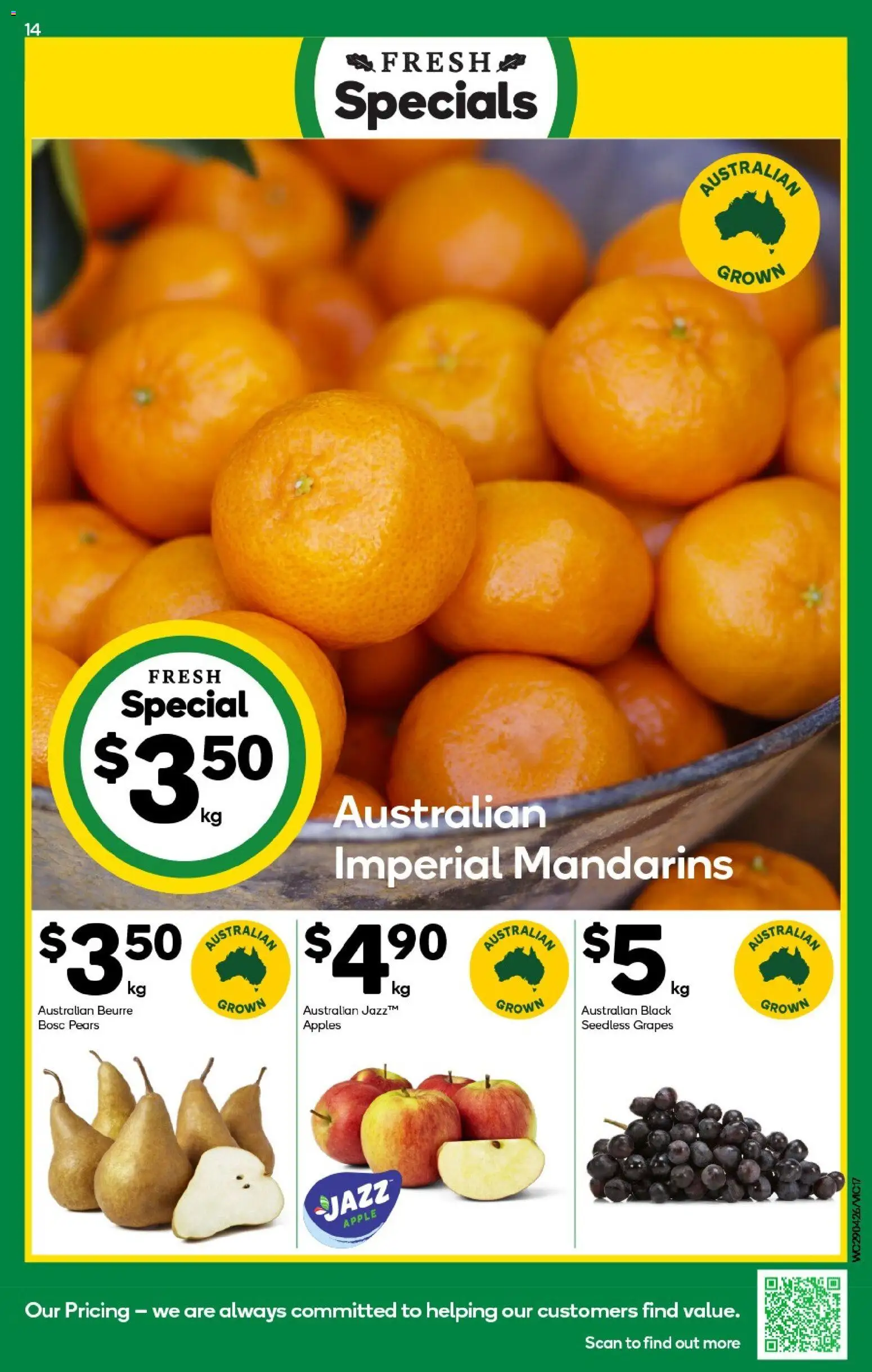 Woolworths catalogue - valid from 29.04.2026 | Page: 17 | Products: Apples, Mandarins, Grapes