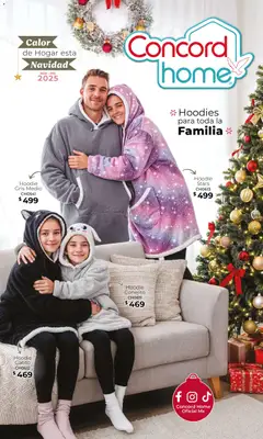 Vista previa de Colchas Concord catálogo Home, nuevo folleto de la tienda, válido en México a partir del 01.11.2025