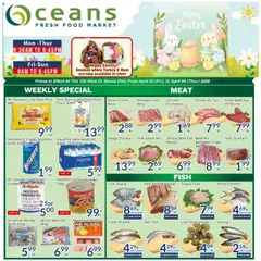 Preview of Oceans weekly flyer - Brampton from shop Oceans valid from 03.04.2026