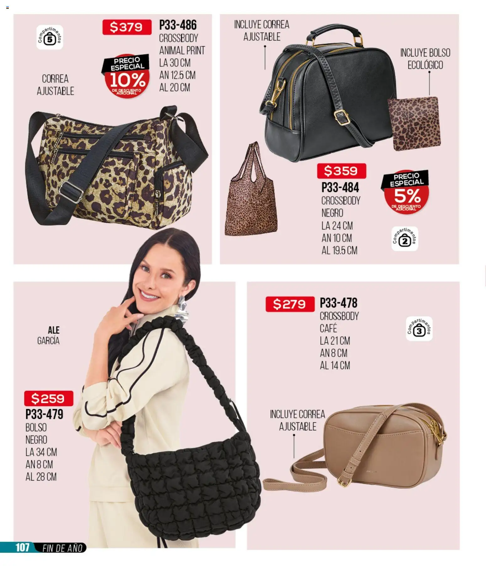 Nuevas ofertas de Cklass válidas en toda la República Mexicana desde el 02.01.2026. ¡Encuentra las mejores ofertas en Cklass catálogo Rebajas de Inicio de Año Ropa! | Página: 108 | Productos: Bolso, Café