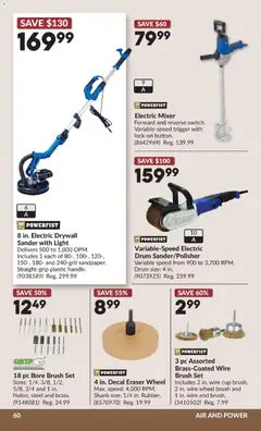 Preview of Princess Auto flyer - 2 Week Sale! from shop Princess Auto valid from 24.03.2026 | Page: 68 | Products: PC, Mixer, Brush