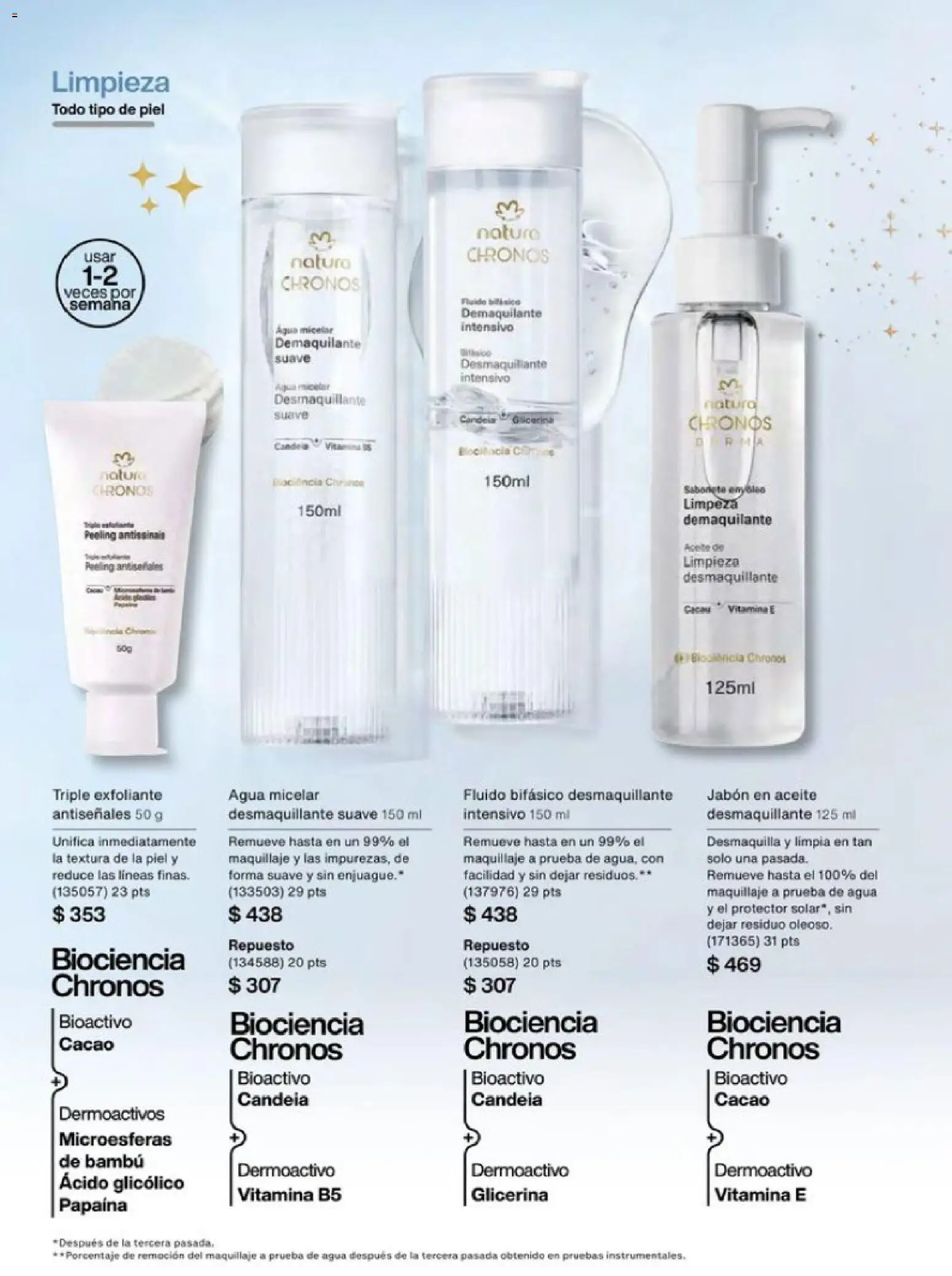 Nuevas ofertas de Natura válidas en toda la República Mexicana desde el 01.12.2025. ¡Encuentra las mejores ofertas en Natura campaña 18 2025! | Página: 100 | Productos: Agua, Cacao, Maquillaje, Peeling