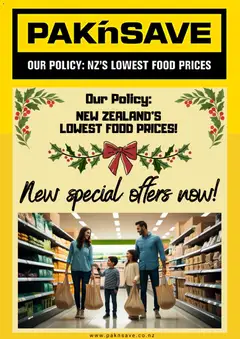 Pak n Save catalogue preview  - valid from 22.12.2025