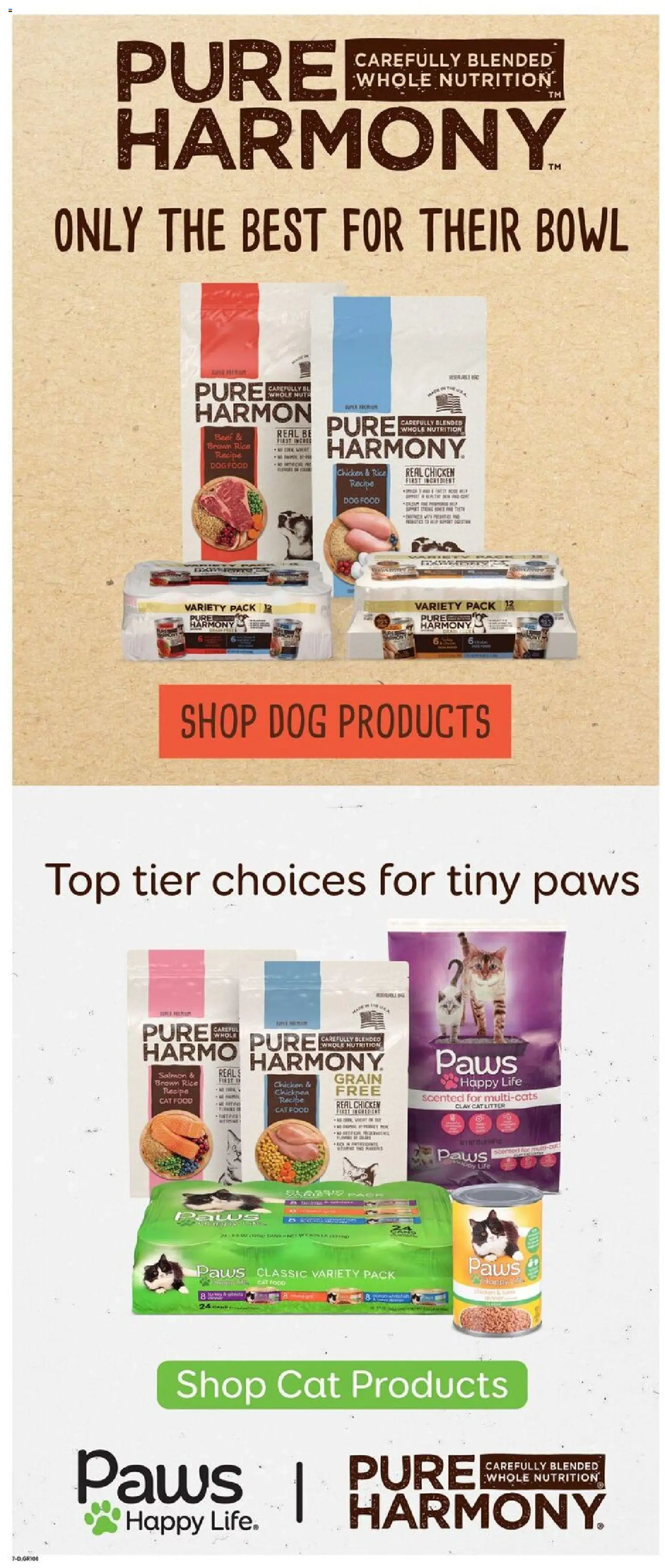 Stater Bros Weekly Ad - valid from 15.04.2026 | Page: 7 | Products: Dog Food, Cat Food, Cat Litter, Rice