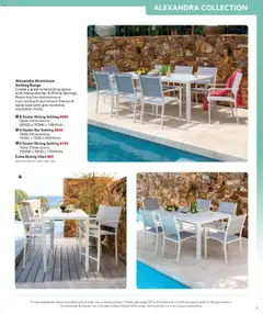 Preview of Mitre 10 The Art of Living Outdoors Catalogue - valid from 03.09.2025 | Page: 5 | Products: Table, Chair, Accessories