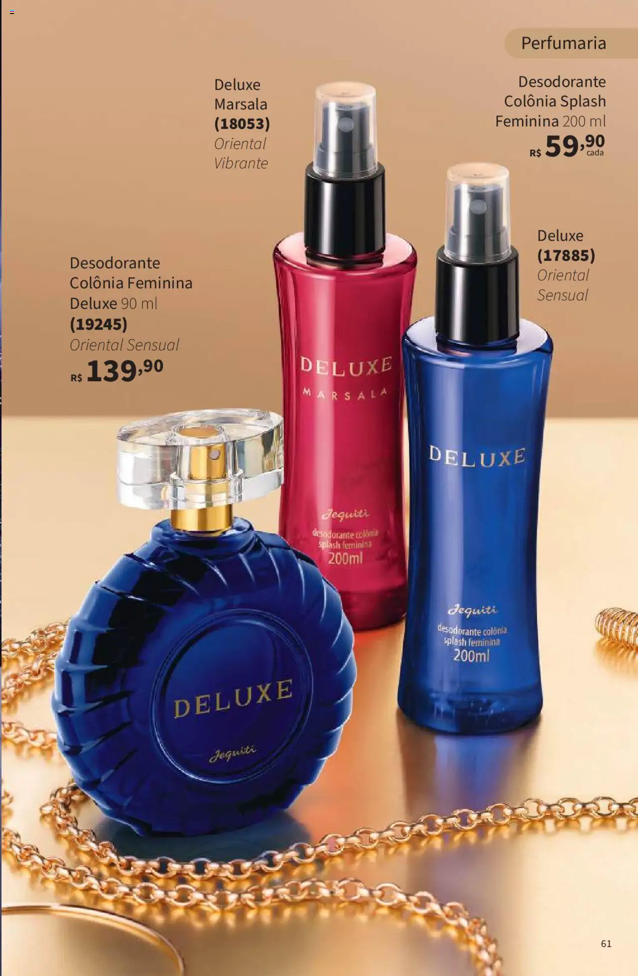 Jequiti Folheto - válido de 19.09.2025 | Página: 61 | Produtos: Desodorante