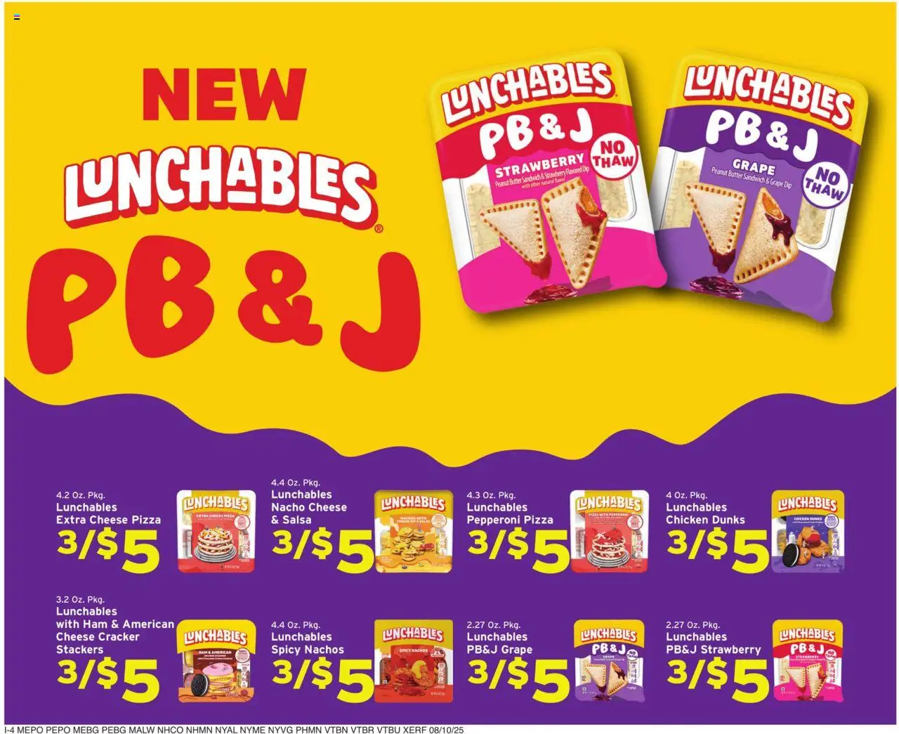 Hannaford Weekly Ad - valid from 10.08.2025 | Page: 12 | Products: Butter, Cheese, Ham, Pizza