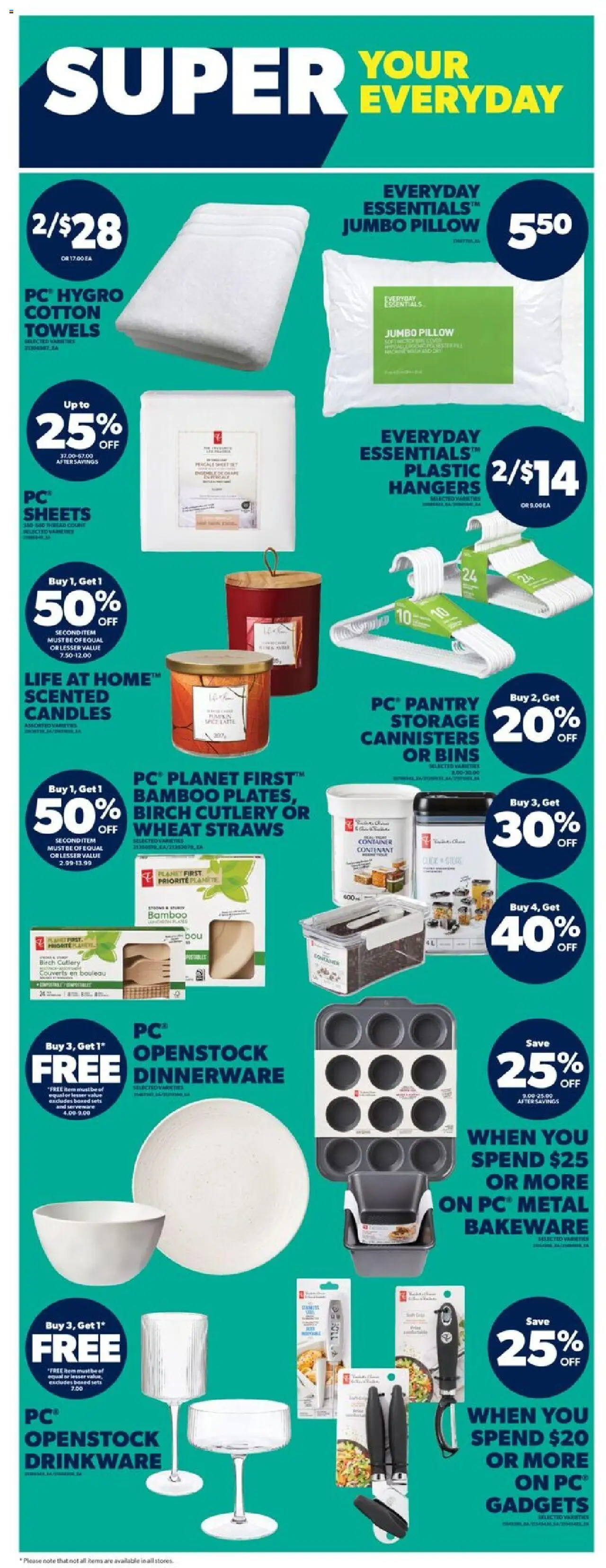 Real Canadian Superstore flyer valid from 25.09.2025 | Page: 23 | Products: Pillow