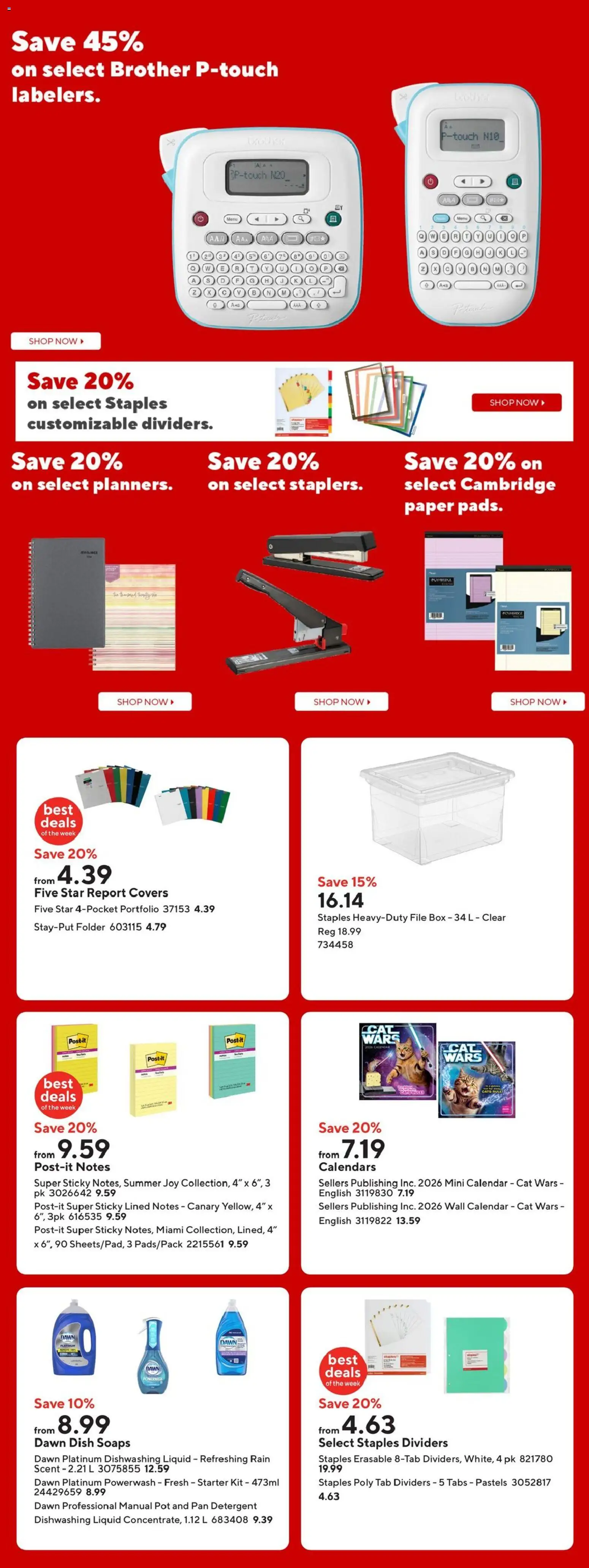 Staples flyer valid from 16.01.2026 | Page: 19