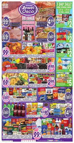 Preview of Jewel Osco weekly ads valid from 25.03.2026