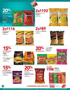 Vista previa de City Club catálogo, nuevo folleto de la tienda, válido en México a partir del 01.12.2025 | Página: 46 | Productos: Plátano, Sal, Cacahuate, Dulces