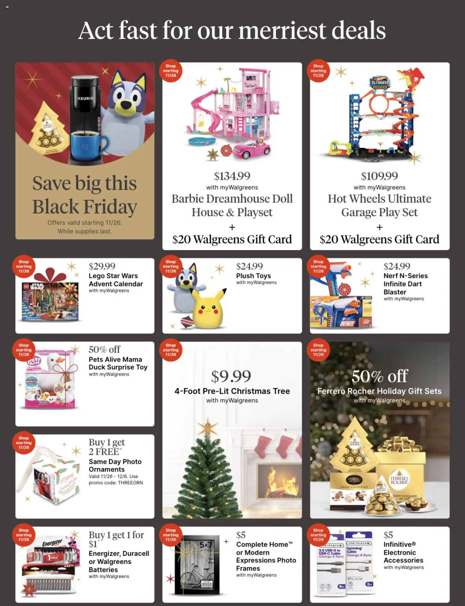 Walgreens Black Friday - valid from 26.11.2025 | Page: 2 | Products: Cable