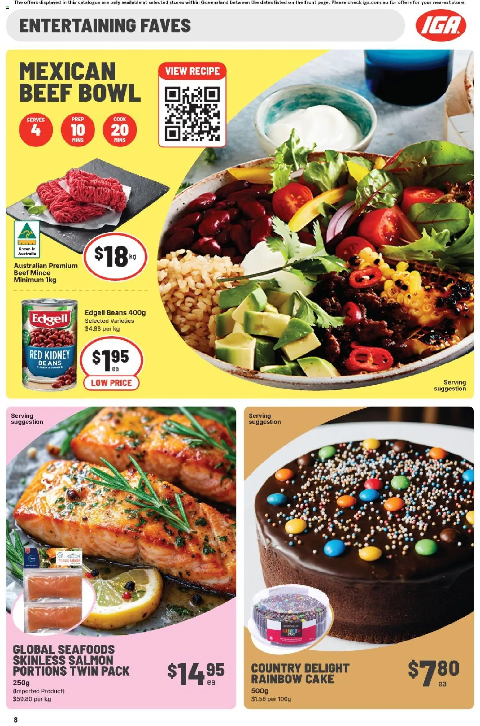 IGA catalogue - valid from 07.01.2026 | Page: 11 | Products: Beef, Salmon