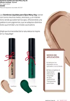 Vista previa Mary Kay - Catálogo Look Primavera 2025 válido desde el 01.10.2025 | Página: 43 | Productos: Maquillaje, Paleta, Té