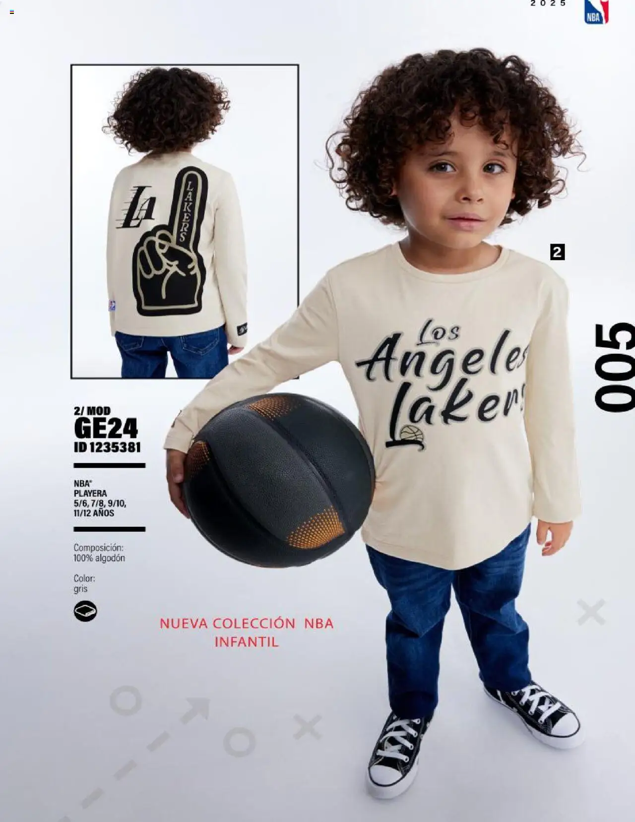 Nuevas ofertas de Price Shoes válidas en toda la República Mexicana desde el 15.10.2025. ¡Encuentra las mejores ofertas en Price Shoes - Catálogo NBA otoño / invierno 2025! | Página: 5 | Productos: Algodón, Playera