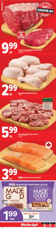 Preview of Metro weekly flyer - Montréal from shop Metro valid from 16.04.2026