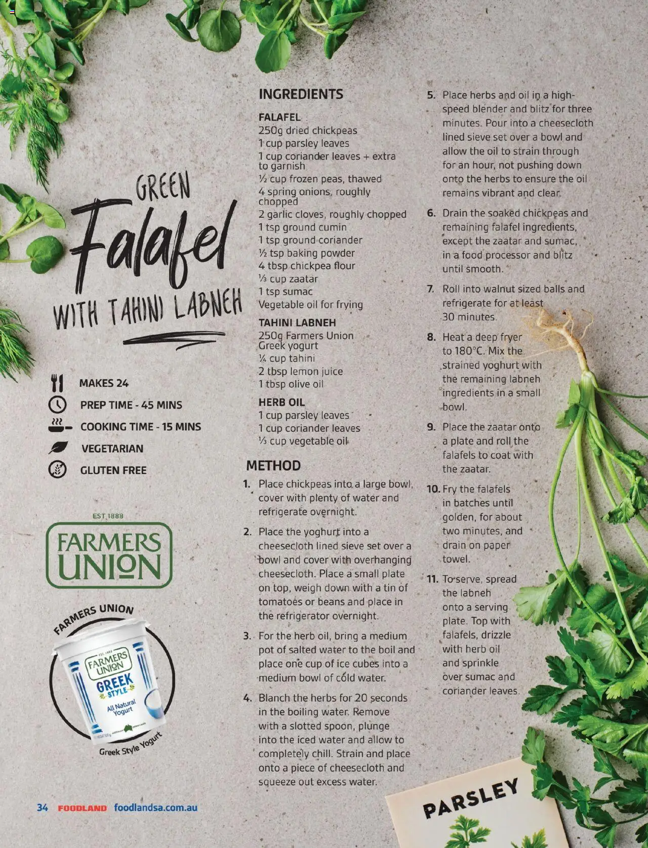 Foodland catalogue - valid from 01.09.2025 | Page: 34 | Products: Flour, Tomatoes, Parsley, Food processor