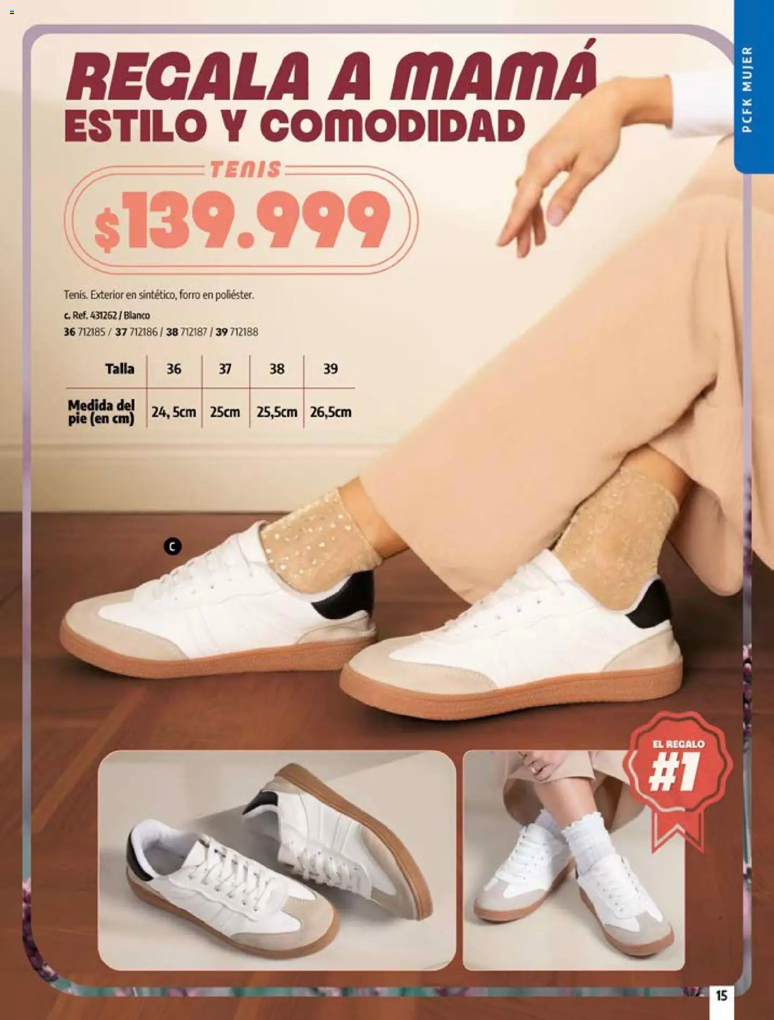Pacifika revista - valida desde el 24.04.2026 | Página: 15 | Productos: Tenis