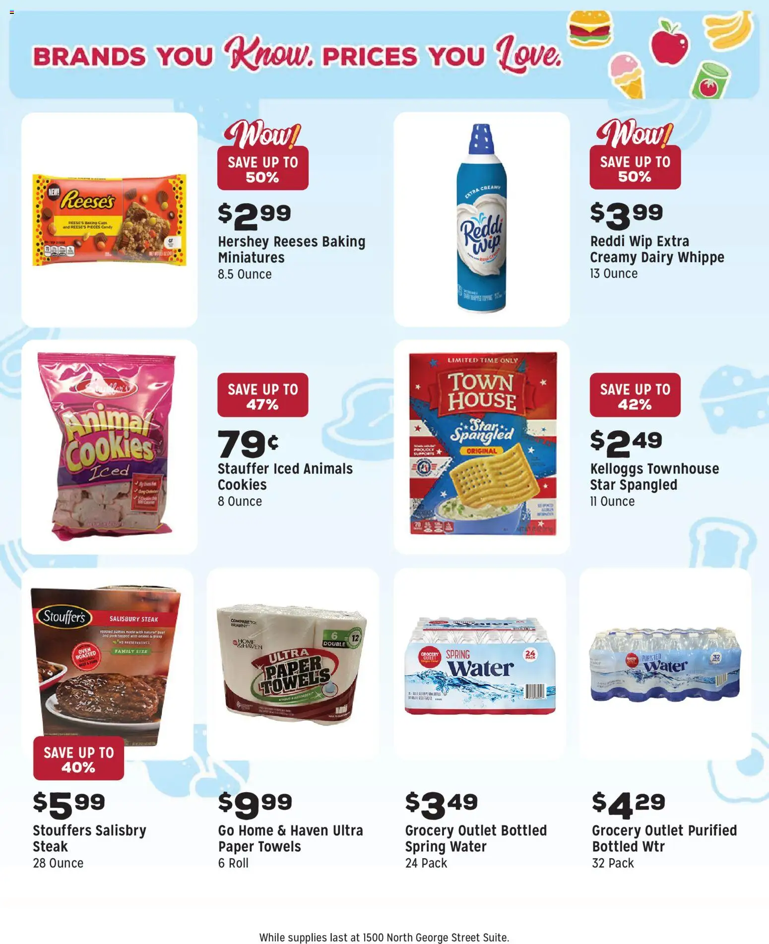 Grocery Outlet Weekly Ad - PA - valid from 12.11.2025 | Page: 11 | Products: Cookies, Water, Oven